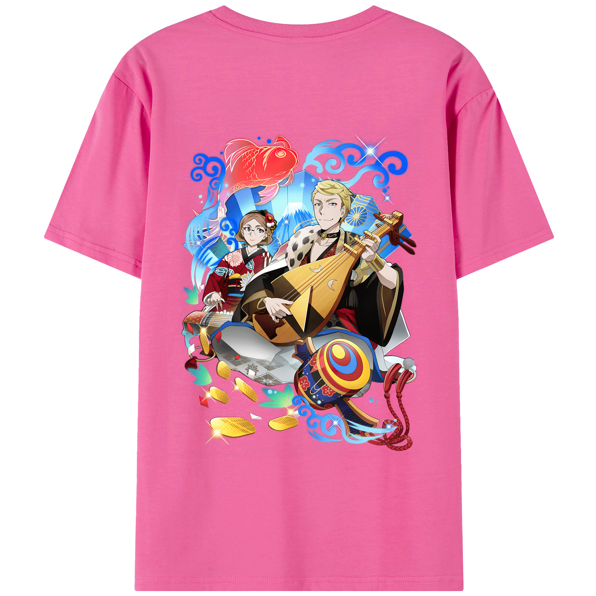 （画像用） 文豪ストレイドッグス Bungo Stray Dogs レディース半袖Tシャツ(バックプリント)